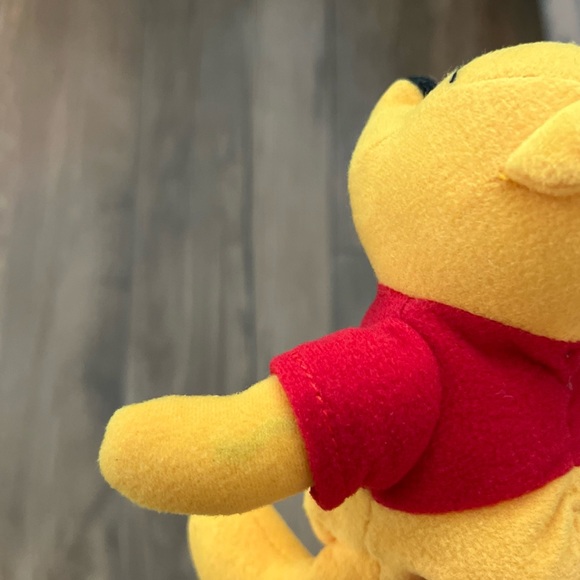 winnie the pooh plush small 5.5” bean bag suffed animal - Picture 11 of 11